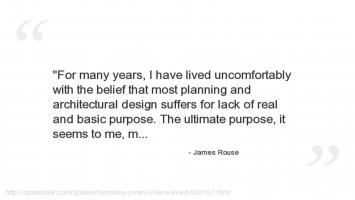 James Rouse's quote #3