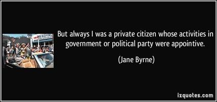 Jane Byrne's quote