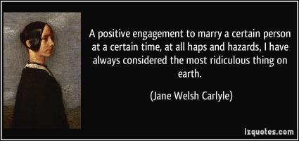 Jane Welsh Carlyle's quote