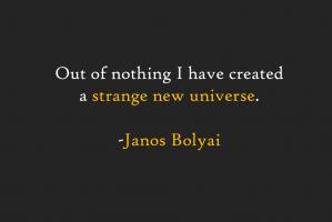 Janos Bolyai's quote #1