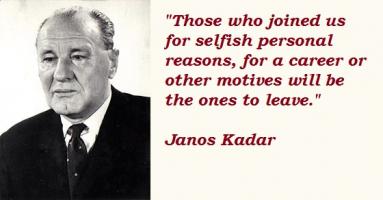 Janos Kadar's quote #3