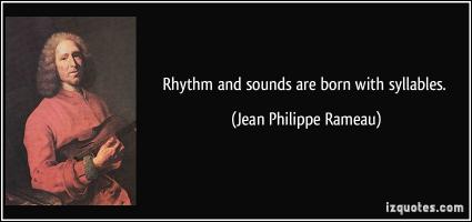 Jean Philippe Rameau's quote