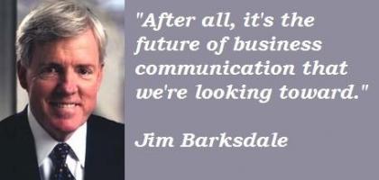 Jim Barksdale's quote