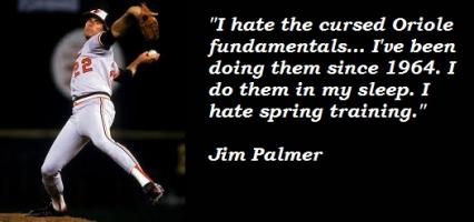 Jim Palmer's quote