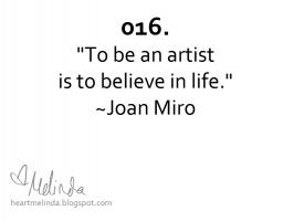 Joan Miro's quote #3