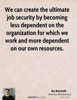 Job Security quote #2