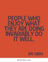 Joe Gibbs's quote #3