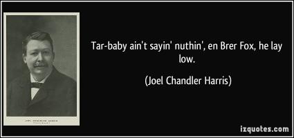 Joel Chandler Harris's quote #1