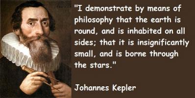 Johannes Kepler's quote