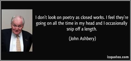 John Ashbery's quote #2