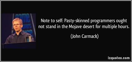John Carmack's quote