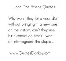 John Dos Passos's quote