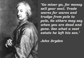 John Dryden's quote