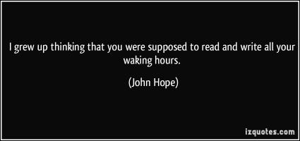 John Hope's quote #3