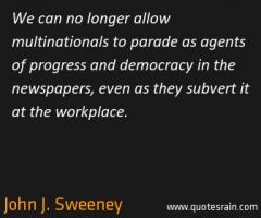 John J. Sweeney's quote #2