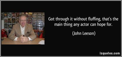 John Leeson's quote #5