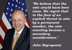 John Negroponte's quote #6