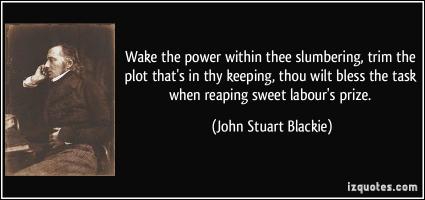 John Stuart Blackie's quote #1