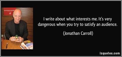 Jonathan Carroll's quote