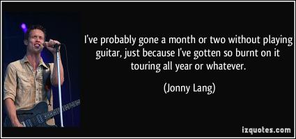 Jonny Lang's quote