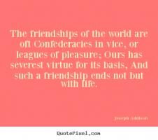 Joseph Addison's quote
