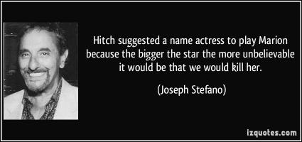 Joseph Stefano's quote