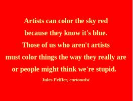 Jules Feiffer's quote #2