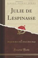 Julie de Lespinasse's quote #1