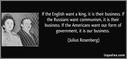 Julius Rosenberg's quote