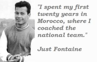 Just Fontaine's quote