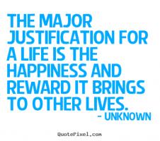 Justification quote #2