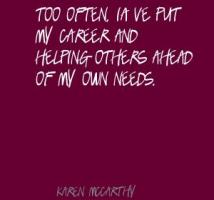 Karen McCarthy's quote #1
