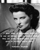 Katharine Hepburn's quote