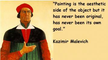 Kazimir Malevich's quote