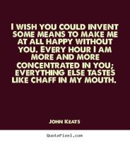 Keats quote #1