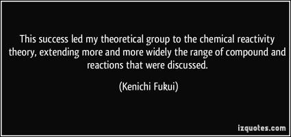 Kenichi Fukui's quote #4