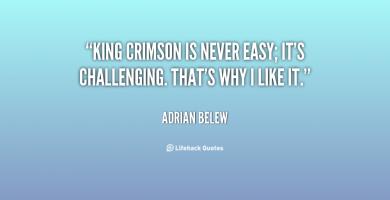 King Crimson quote #2