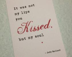 Kissed quote #1