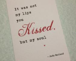 Kissed quote #1