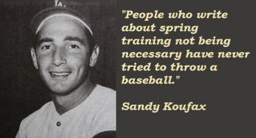 Koufax quote #1