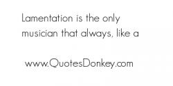 Lamentation quote #2