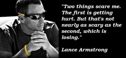 Lance Armstrong quote #2