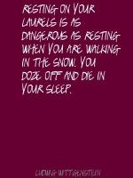 Laurels quote #1