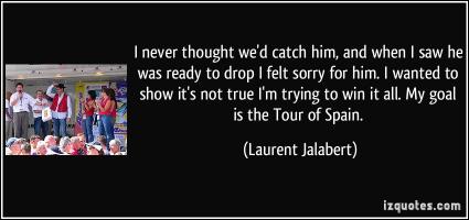 Laurent Jalabert's quote