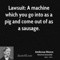 Lawsuit quote #1