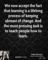 Learning Process quote