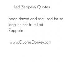 Led Zeppelin quote #2