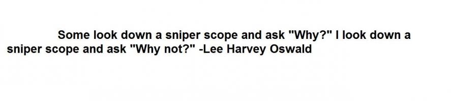 Lee Harvey Oswald's quote