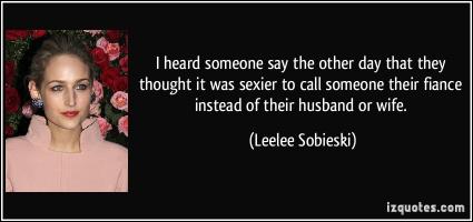Leelee Sobieski's quote