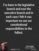 Legislative Branch quote #2